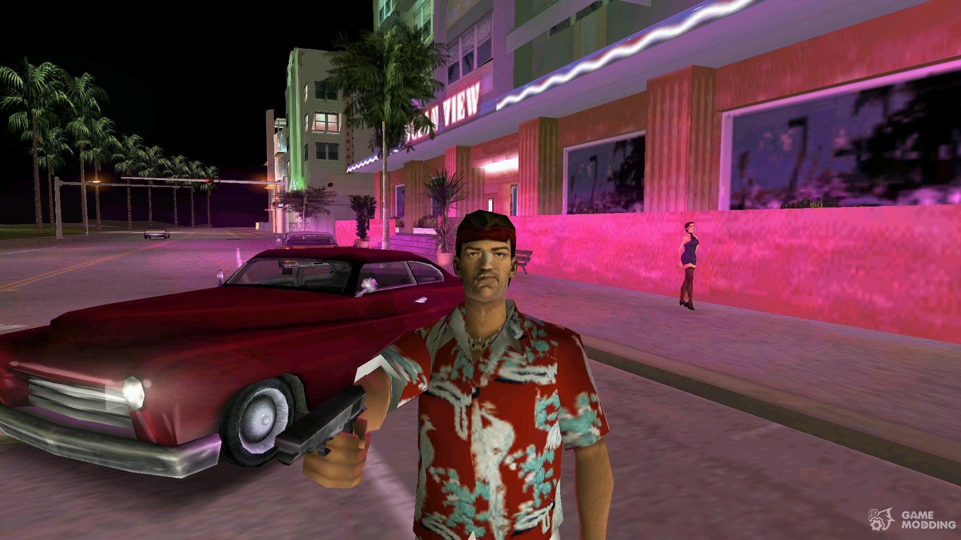 Гта вайс сити моды на графику. Майами GTA vice City. Grand Theft auto Вайс Сити. GTA vice City 1987. Майами из ГТА Вайс Сити.