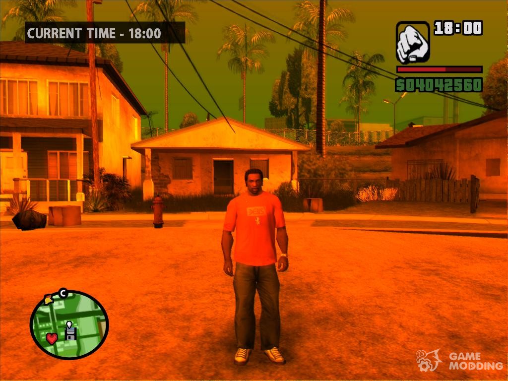 GTA San Andreas - Remastered Graphics  PS2 Atmosphere PBR (RenderHook) 