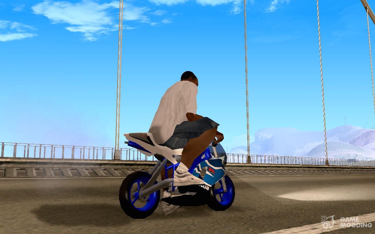 Mini Moto Suzuki para GTA San Andreas