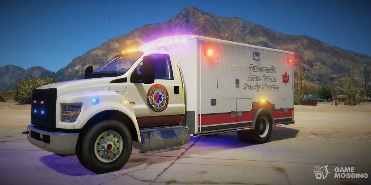 Ford F750 Ambulance for GTA 5