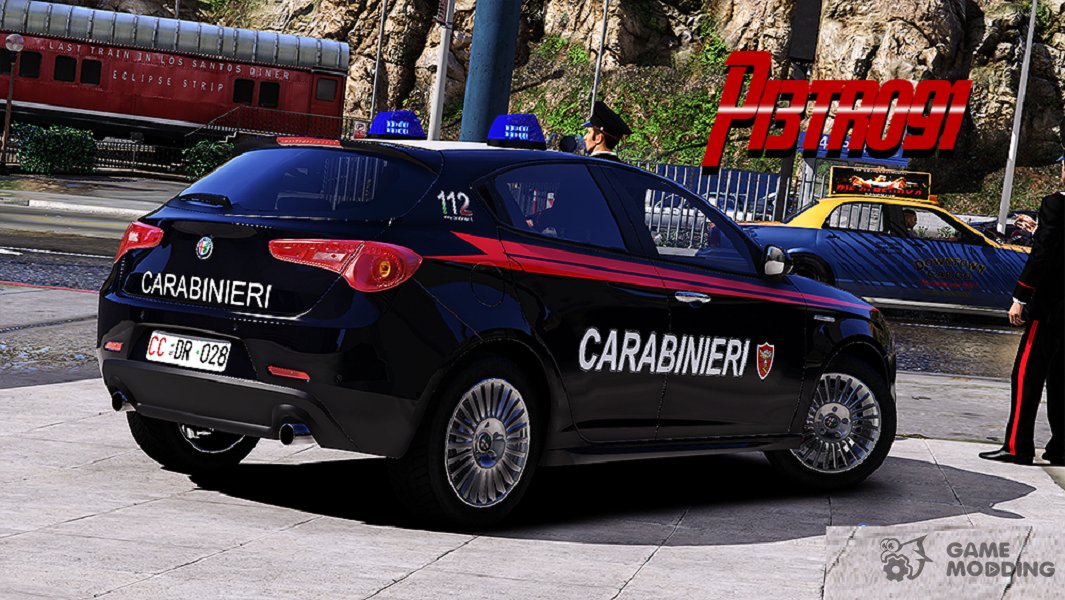 Alfa Romeo Giulietta Carabinieri Els For Gta 5