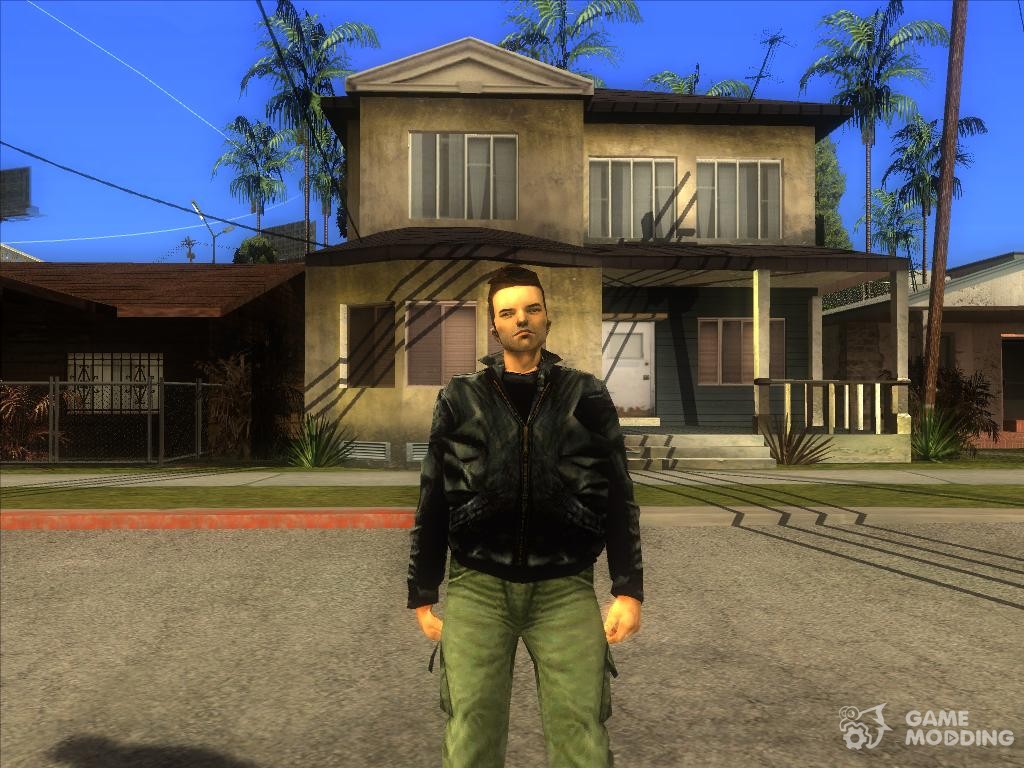 GTA 3 Claude Ped for GTA San Andreas