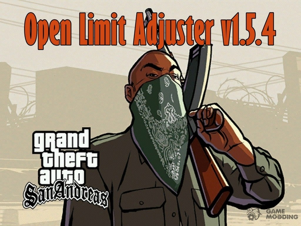 Open Limit Adjuster v1.5.4 for GTA San Andreas