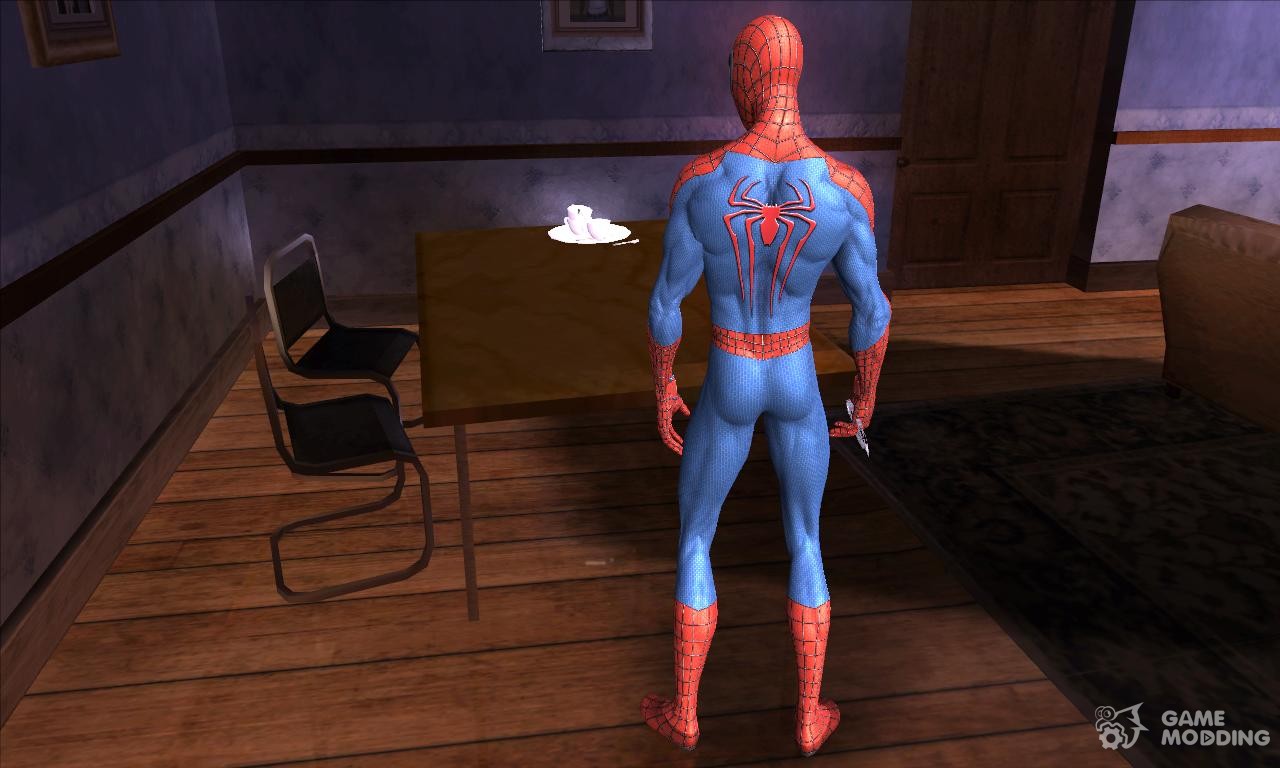 Skin Spider Man HQ for GTA San Andreas