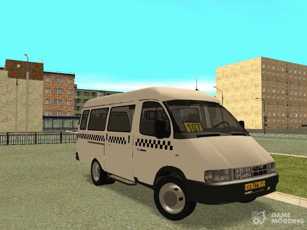 ГАЗ-32213 Маршрутное такси для GTA San Andreas