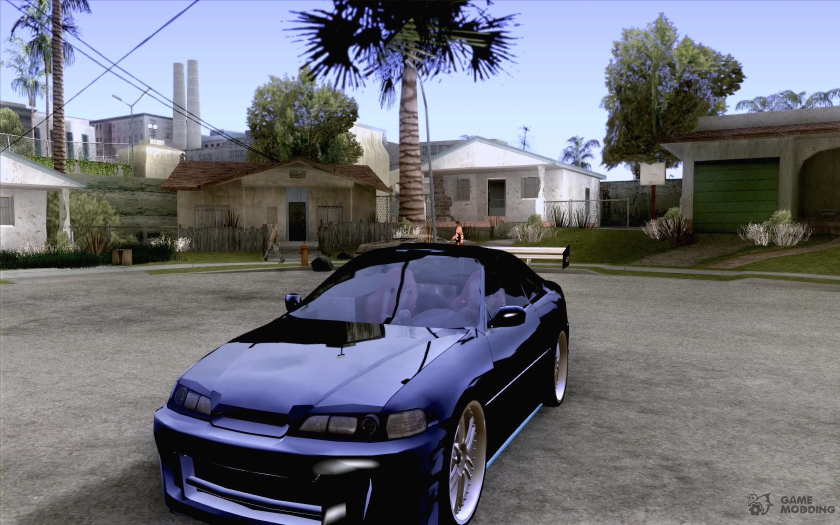 Игры гта са мод. GTA San Andreas Tuning cars. GTA Chevrolet Integra. Grand Theft auto San Andreas тюнинг. Honda Prelude Tunable для GTA San Andreas.