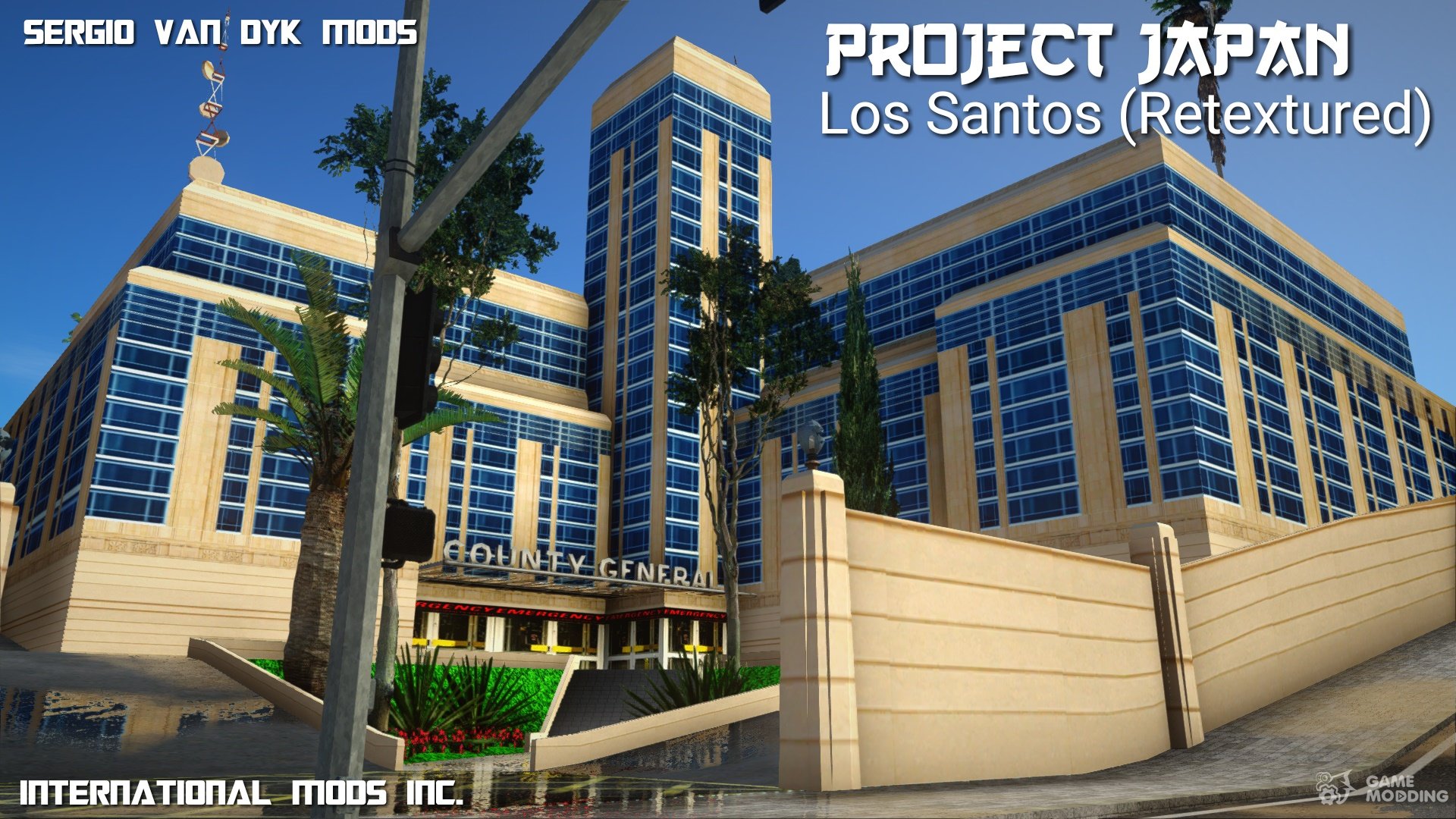 PROJECT JAPAN: Los Santos (Retextured) for GTA San Andreas