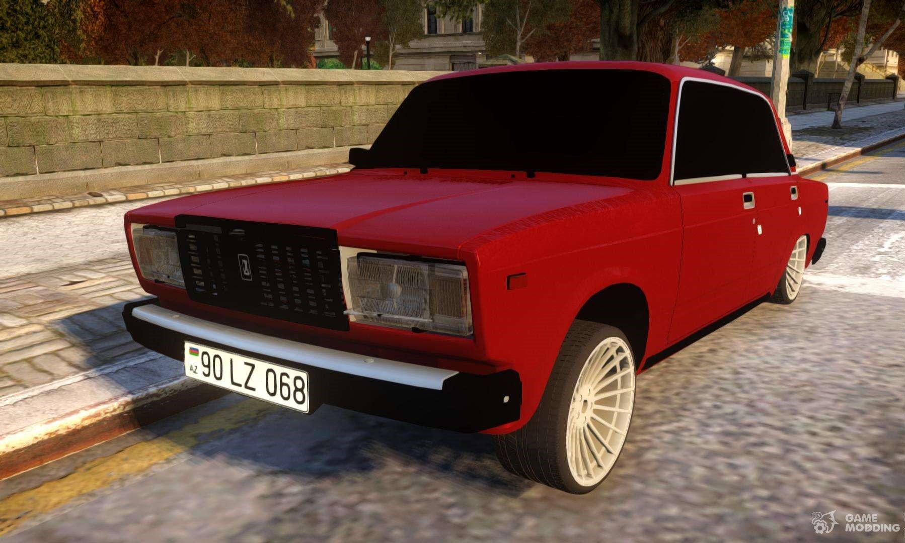 VAZ 2107 Forever Azerbaijan для GTA 4