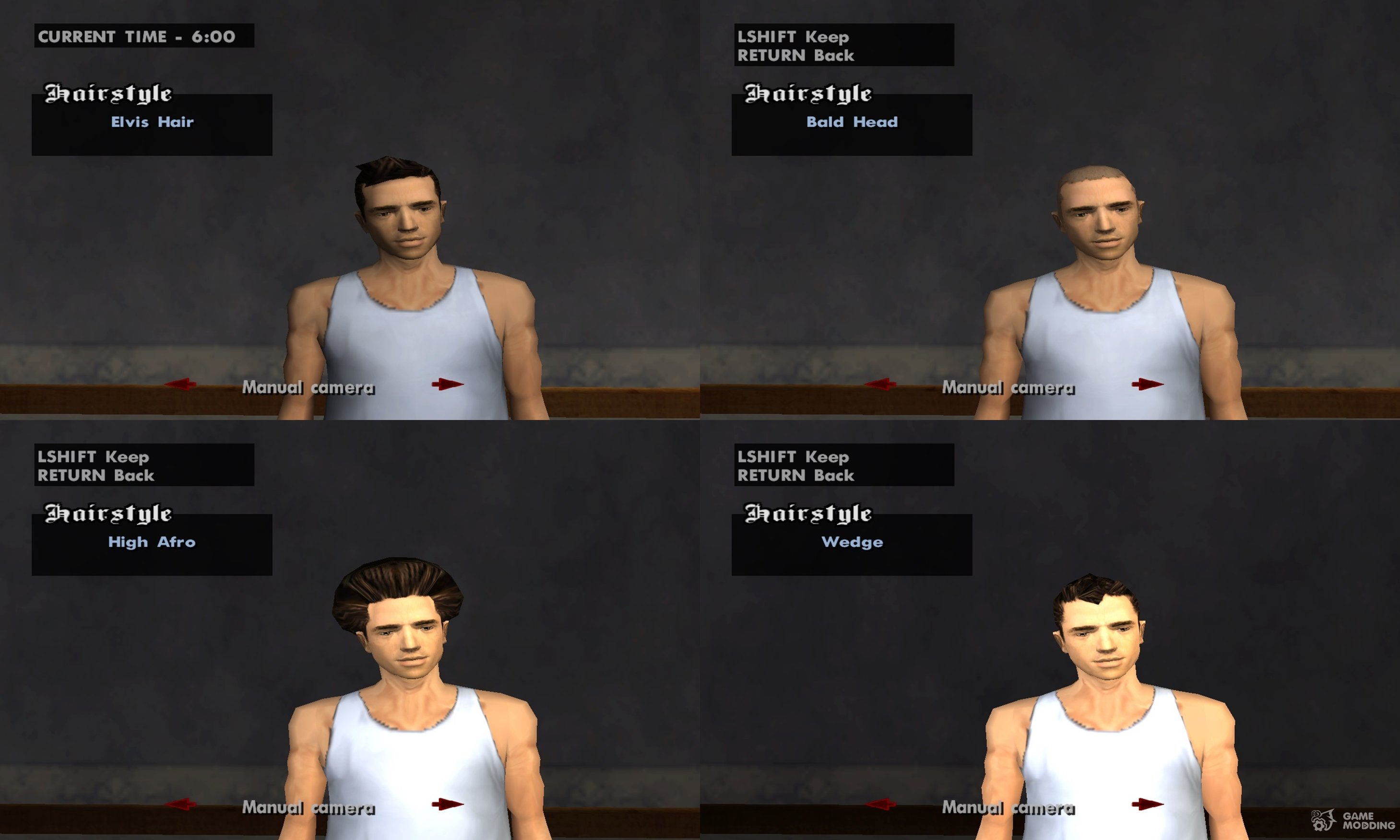 » Claude Shirtless +skins GTA III » View Screenshot