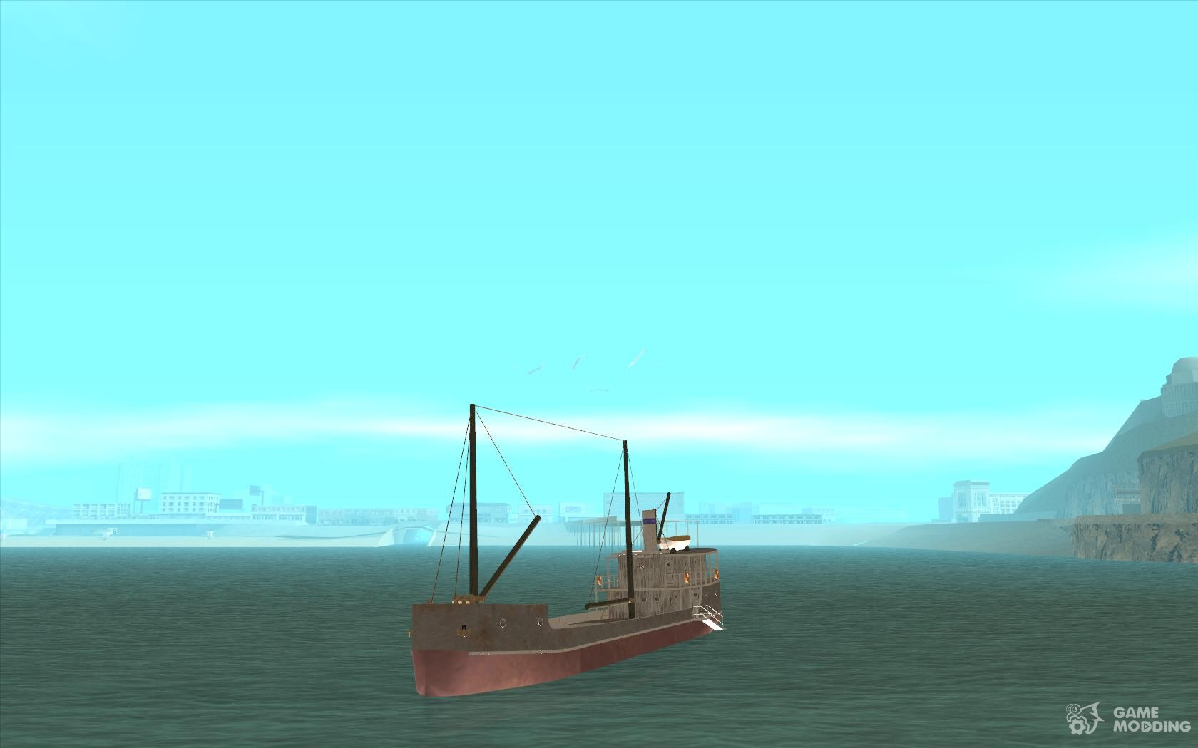 Steam Freighters for GTA San Andreas