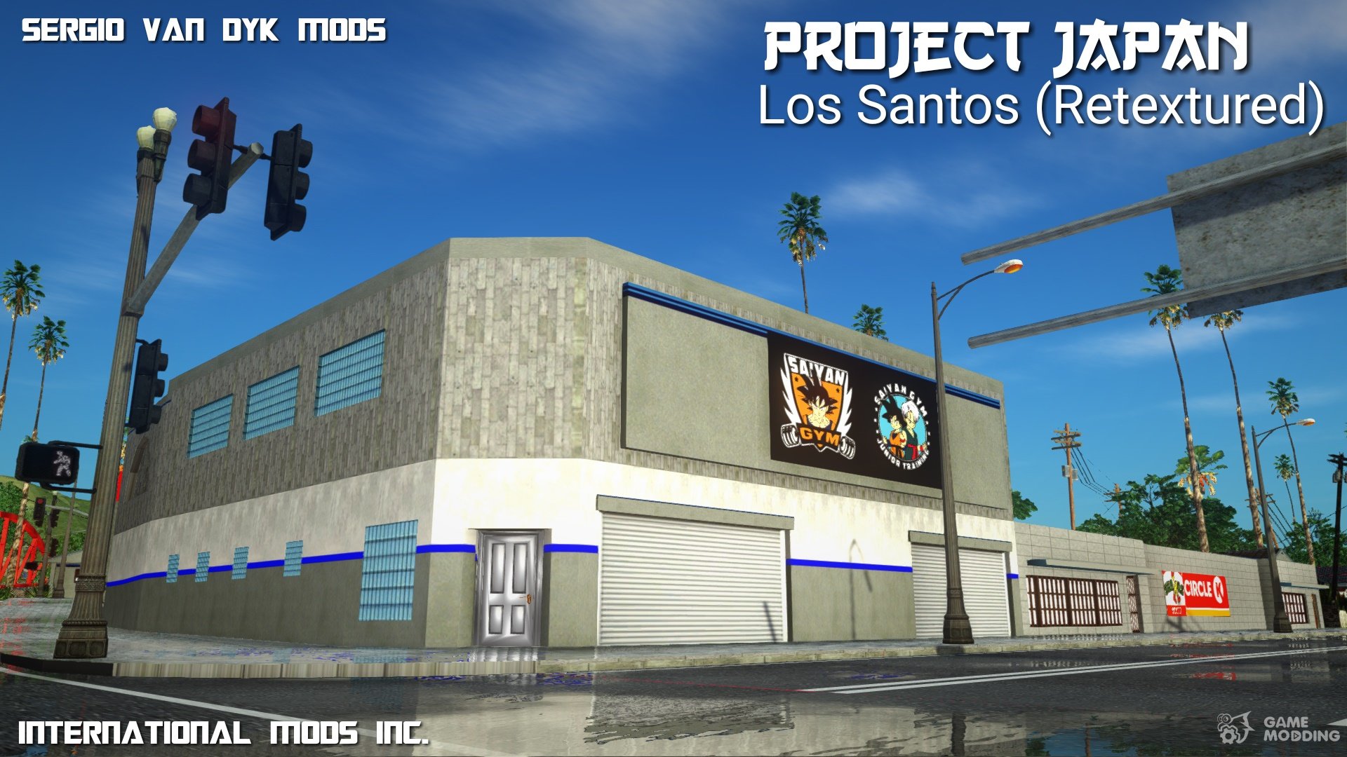 PROJECT JAPAN: Los Santos (Retextured) for GTA San Andreas