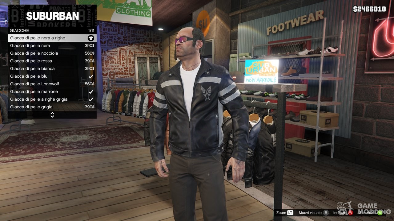 Avirex Jacket for Trevor for GTA 5