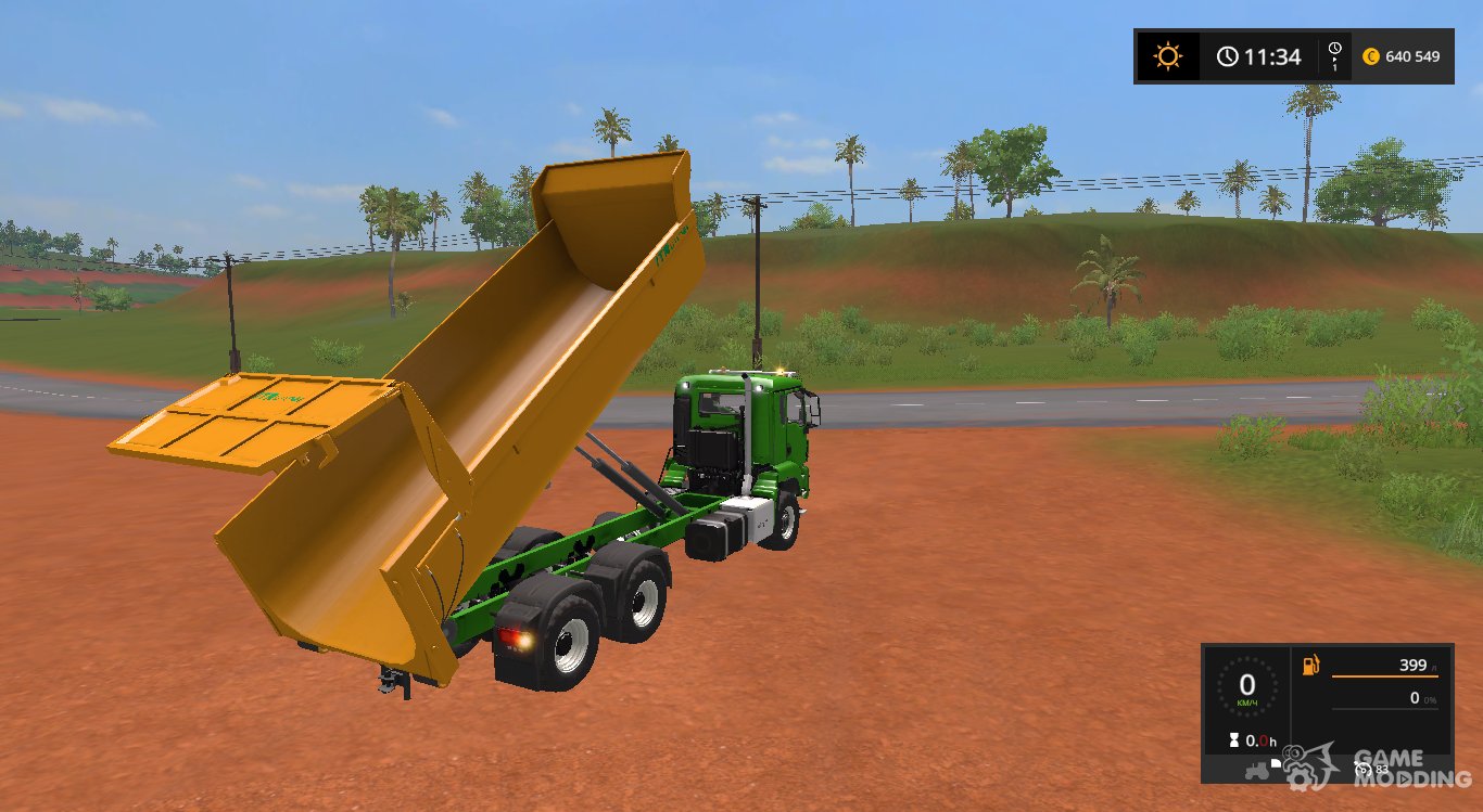 MAN TGS ITRUNNER For Farming Simulator