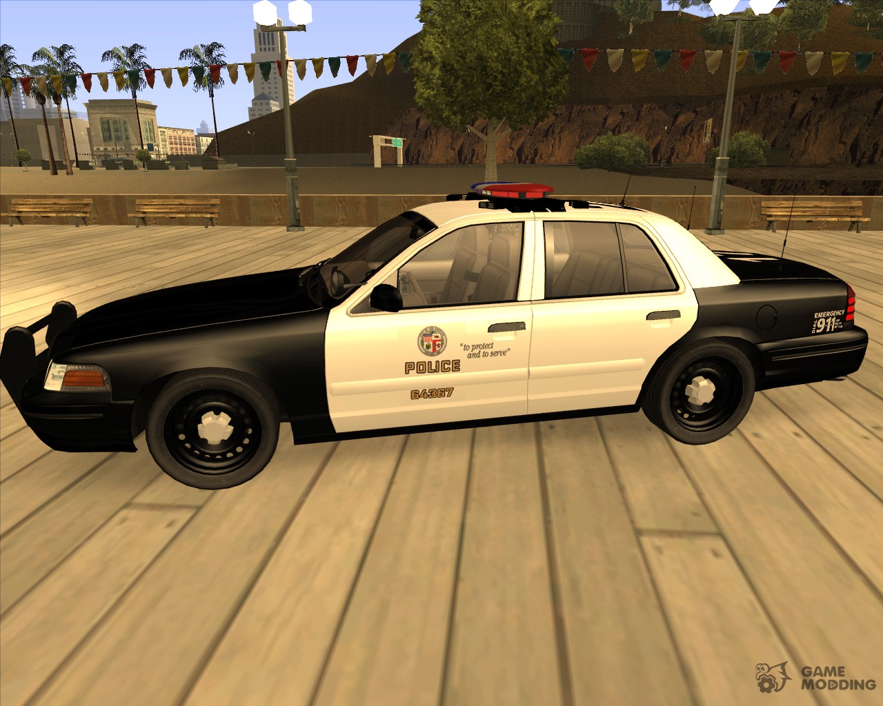 Ford Crown Victoria - Police (NFS MW Pepega) for GTA San Andreas