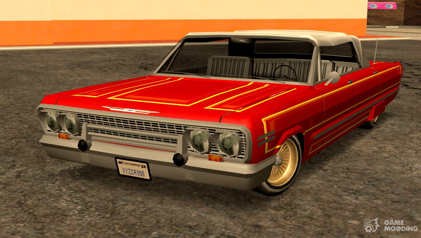 Chevrolet Impala 1963 lowrider para GTA San Andreas