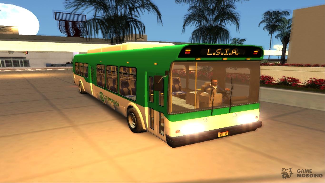 GTA V Brute Airport Bus for GTA San Andreas