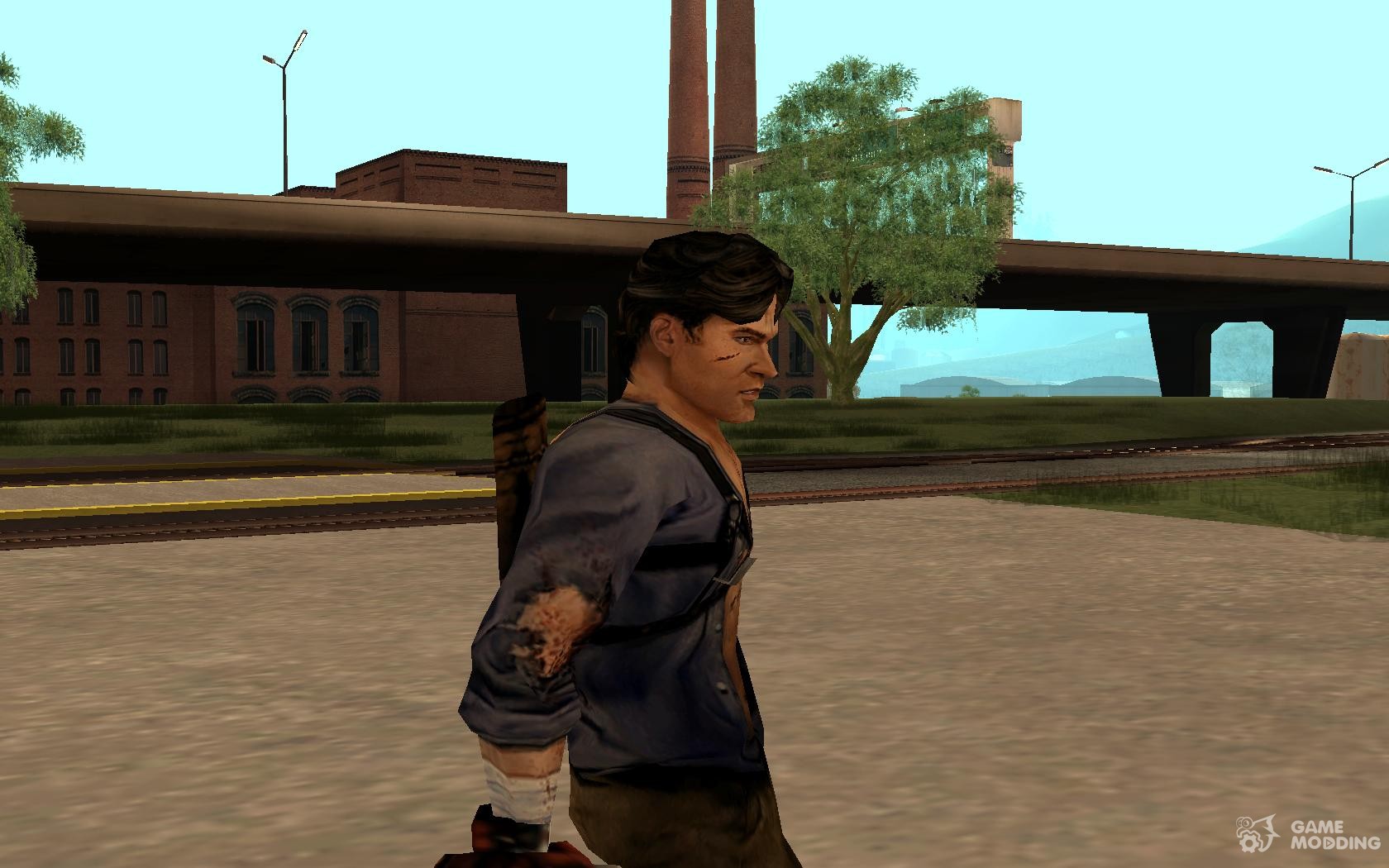 Download Savini Ash from Evil Dead: The Game + New Weapon for GTA San  Andreas