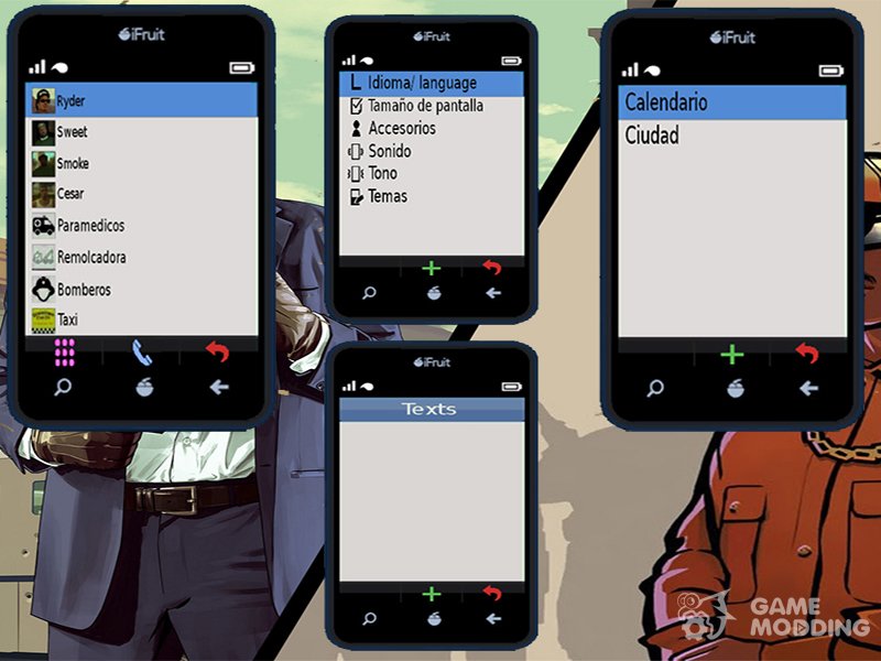 GTA San Andreas Michael GTA V Phone Mod 