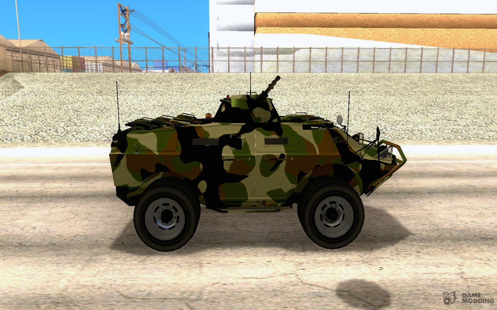 Camouflage SWATVAN for GTA San Andreas