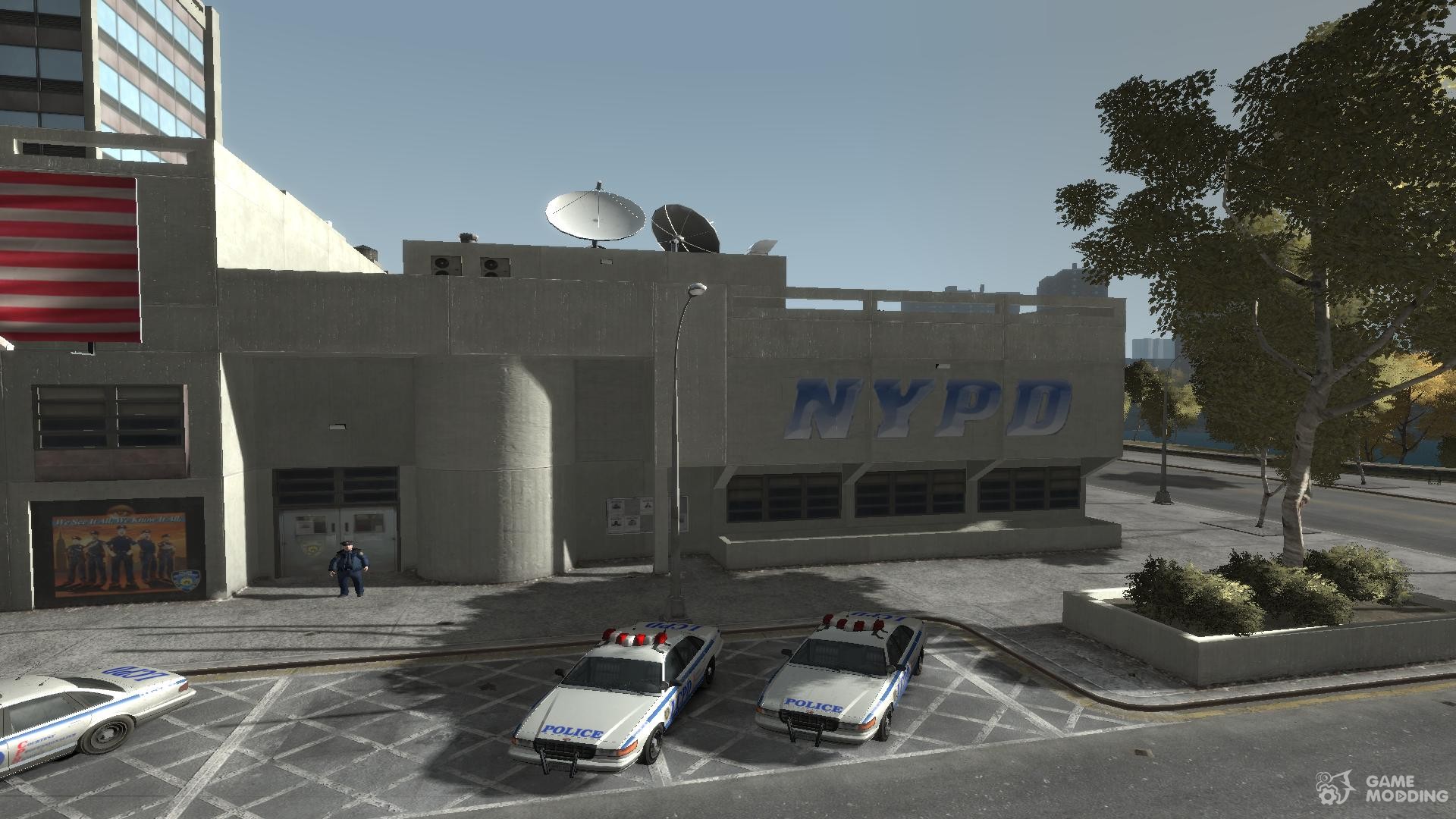 Remake police station для GTA 4.