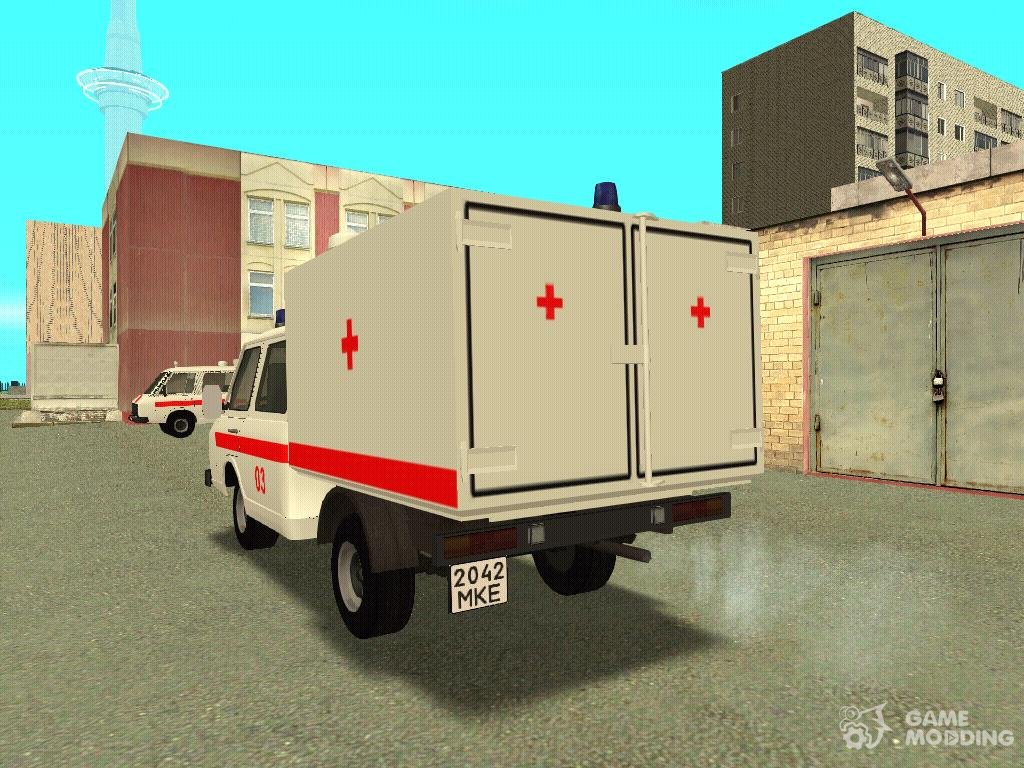 РАФ - 3311 (2926) для перевозки умерших для GTA San Andreas