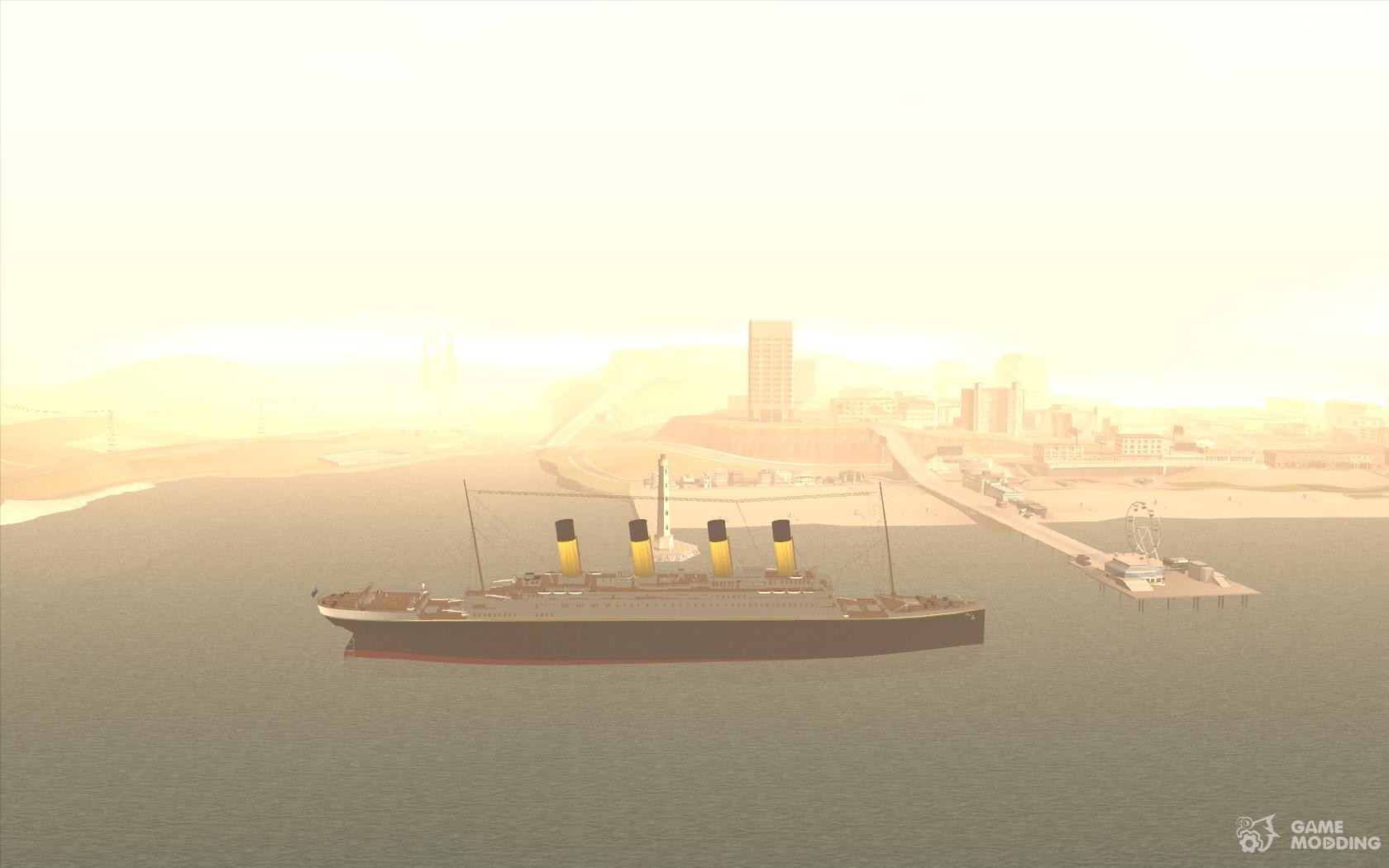 RMS Titanic para GTA San Andreas