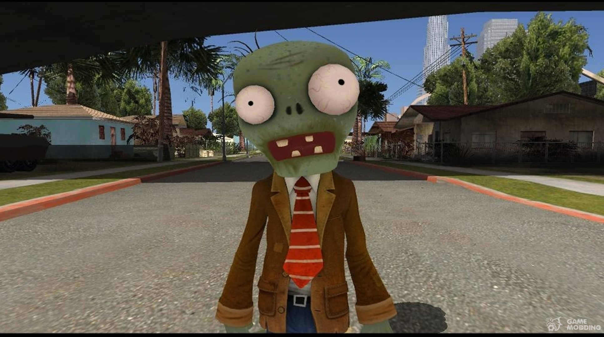 GTA 5 Mod Browncoat Zombie Plants vs Zombies - GTA 5 Mods Website