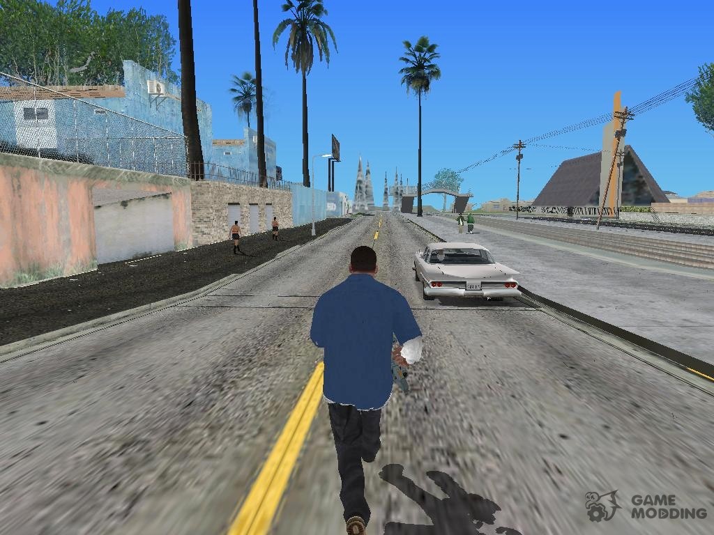 gta san andreas with gta 5 graphics mod