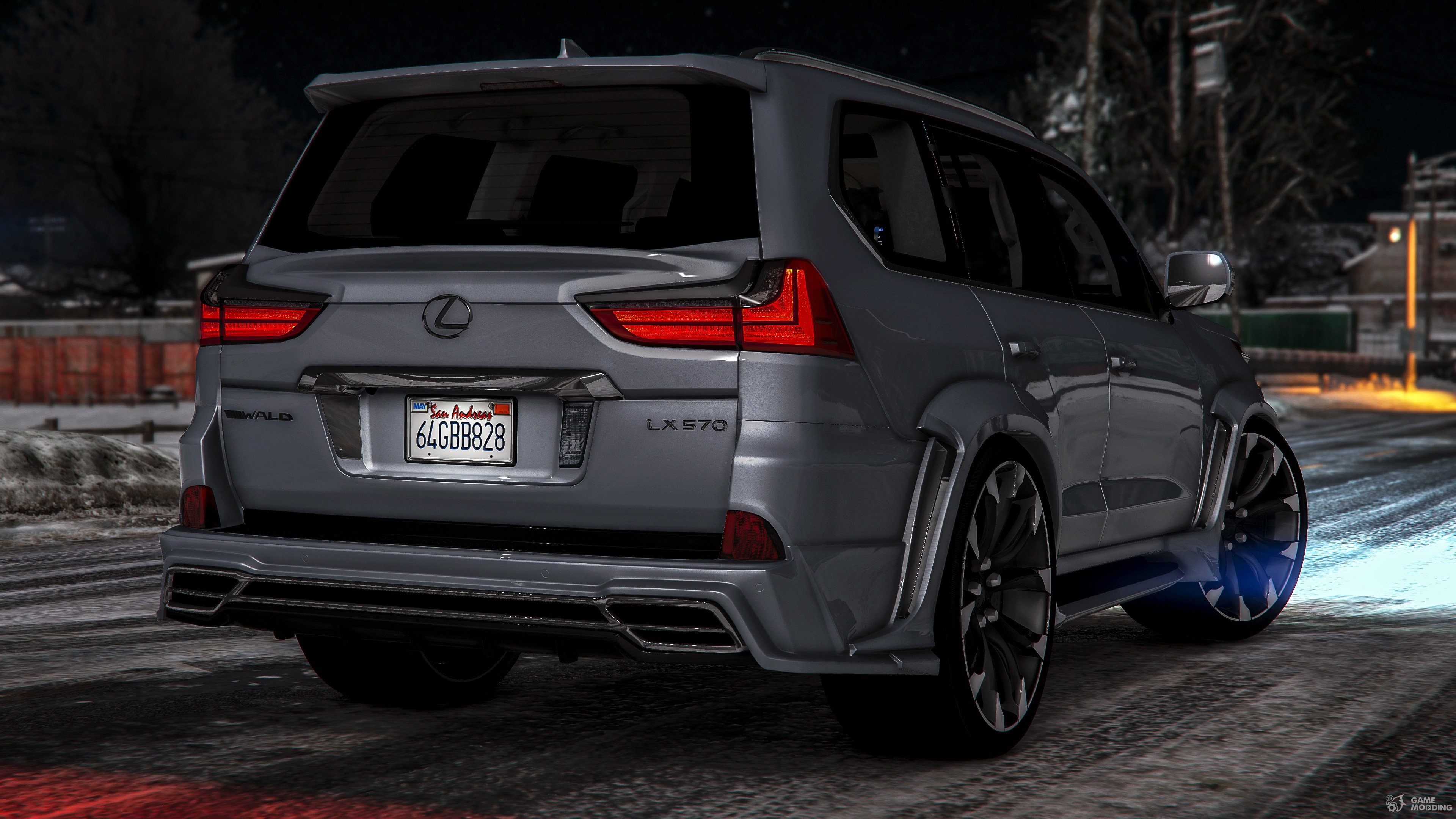 Lexus LX570 2018 для GTA 5