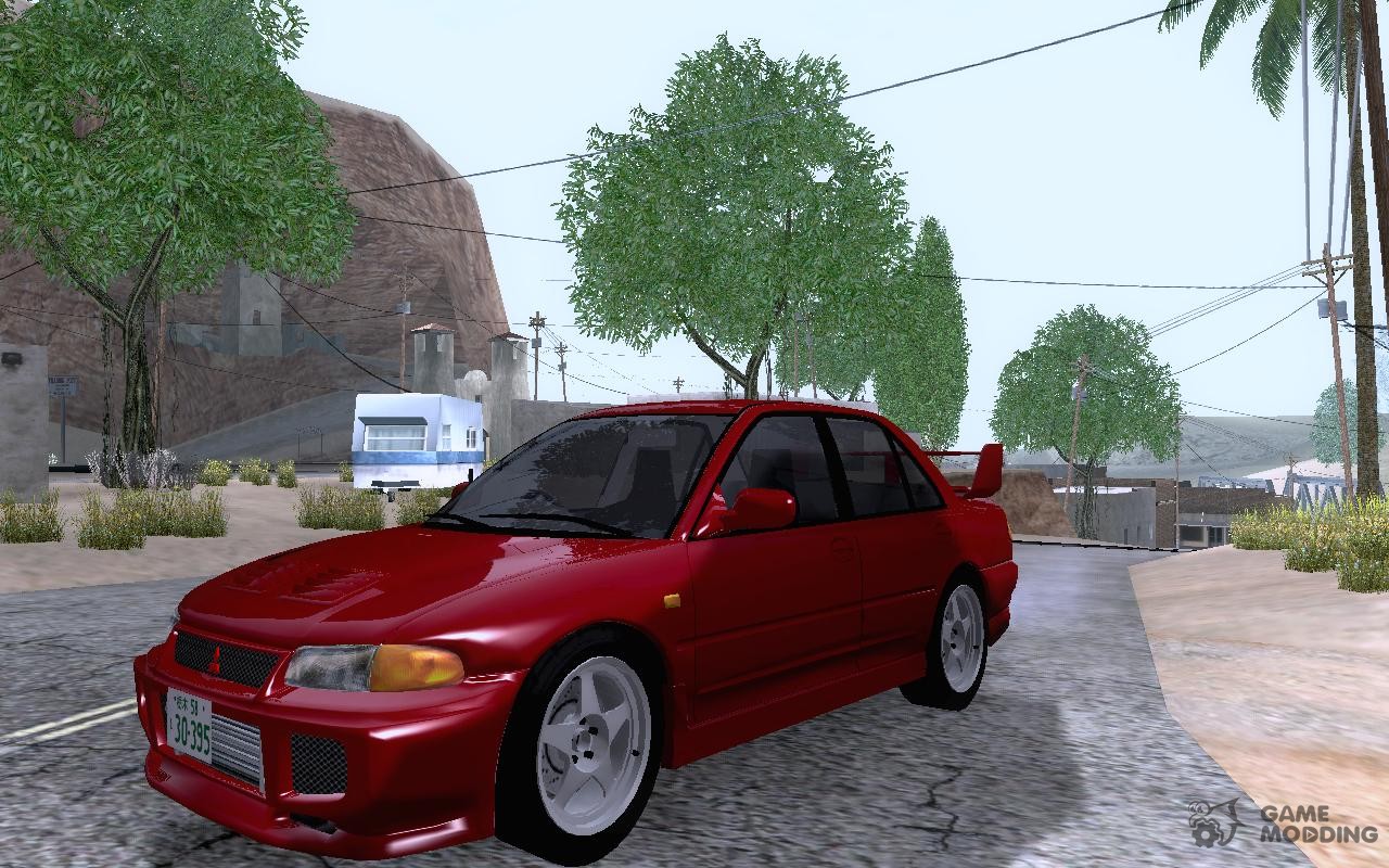 Mitsubishi EVO 3 GTA sa. Project evolution 4.2 с читами