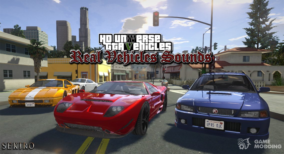 Real Vehicles Sounds For Gta San Andreas